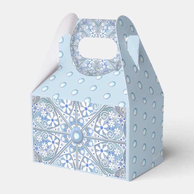Ballotins Céramique Lace Bleu clair (Verso)