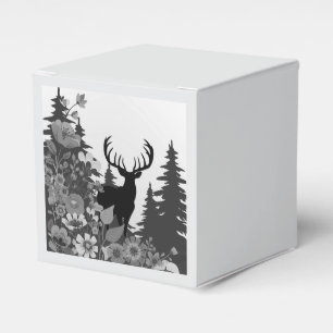 Ballotins Cerf avec grand rack hors forêt