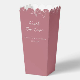 Ballotins Cerisier Fleur Monogramme Crest Avec Notre Amour R
