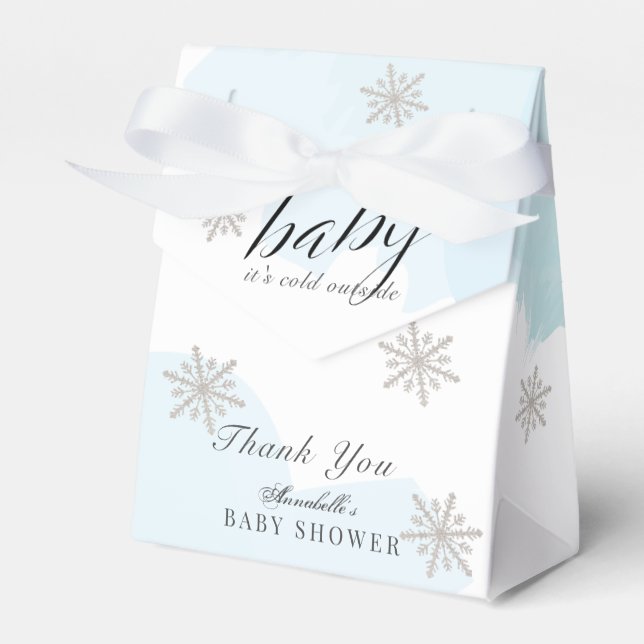 Ballotins C'est un Baby shower d'aquarelle bleu extérieur fr (Verso)