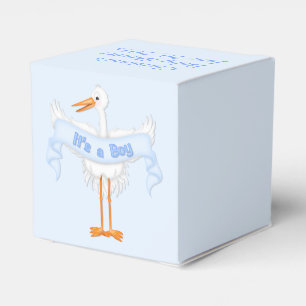 Ballotins C'est un Ballotin de Baby shower de cigogne