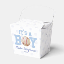 Ballotins C'est un garçon ! Baby shower de base-ball bleu