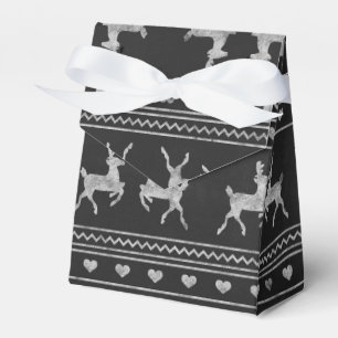 Ballotins Chalkboard Reindeer Ballotin de Noël