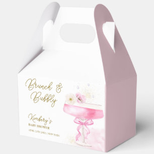 Ballotins Champagne Floral Sucré Brunch Baby shower Bubbly