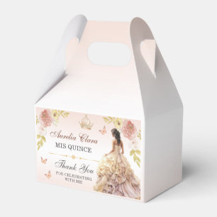 Ballotins Champagne Princesse Robe Quinceañera Anniversaire