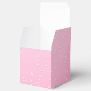 Ballotins Champagne rose avec minuscules bulles Art Arrière