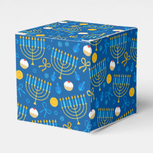 Ballotins Chanoukah Menorah Gelt Dreidel Blue