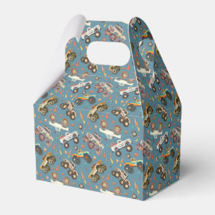 Ballotins Chariot Monster moderne Anniversaire bleu