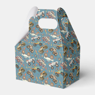 Ballotins Chariot Monster moderne Anniversaire bleu