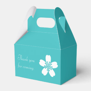 Ballotins Charming Sakura en Ballotin Turquoise