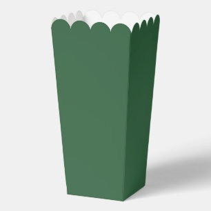 Ballotins Chasseur Green Popcorn Box Favoriser