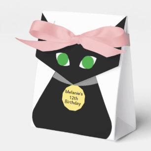 Ballotins Chat aux yeux verts noirs