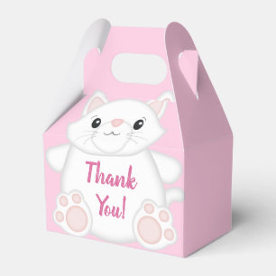 Ballotins Chat Baby shower Kitty Rose