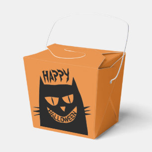 Ballotins Chat noir d'Halloween déplaisant sur Orange