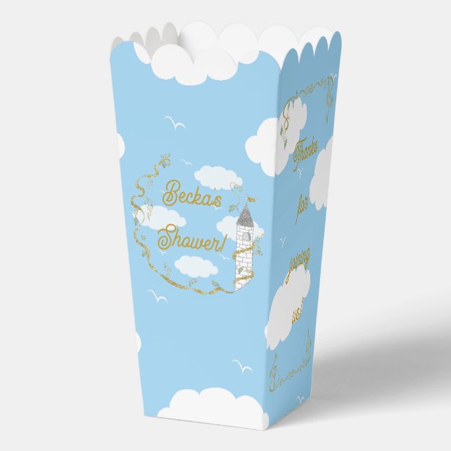 Ballotins Château dans le Baby shower Sky (Recto)