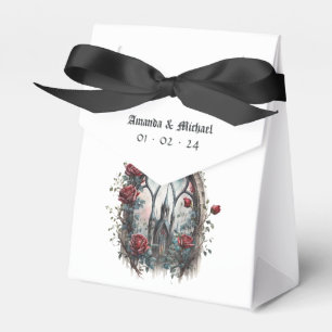 Ballotins Château de fantasy sombre fenêtre gothique mariage