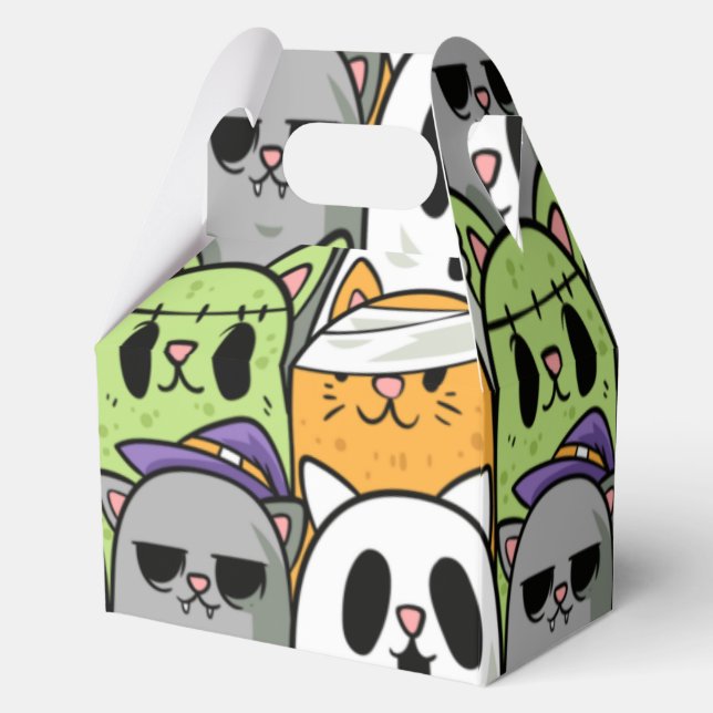 Ballotins Chats d'Halloween (Recto)