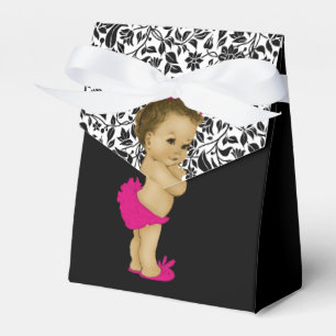 Ballotins Chaud rose Africain Américain Baby Girl Douche