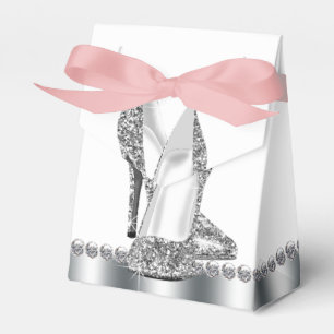 Ballotins Chaussure haute talon Parties scintillant argent