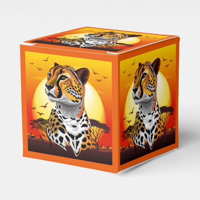 Ballotins Cheetah African Feline Wild Animal (Verso)