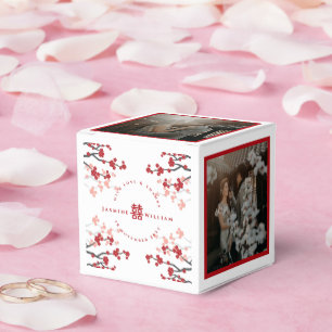 Ballotins Cherry Blossoms & Double Bonheur Mariage chinois