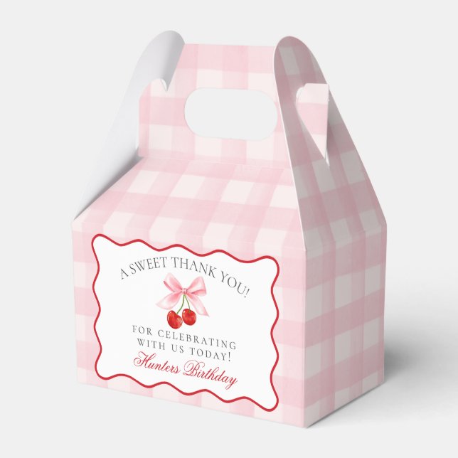 Ballotins Cherry Sweet Coquette rose Bow Ballotin d'annivers (Verso)