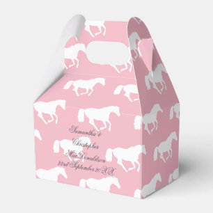 Ballotins Cheval rose ou poney équestre mariage