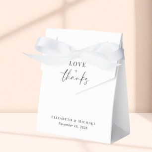 Ballotins Chic Amour Et Merci Mariage