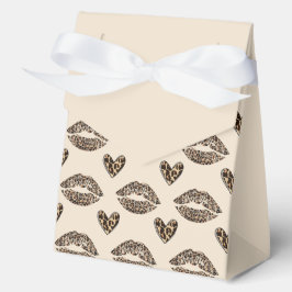 Ballotins Chic Beige & Black Cheetah Print