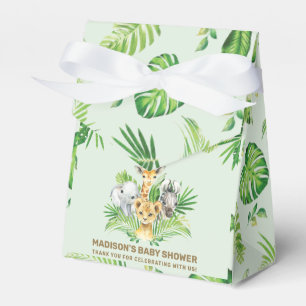 Ballotins Chic Jungle Animaux Merci de verdure