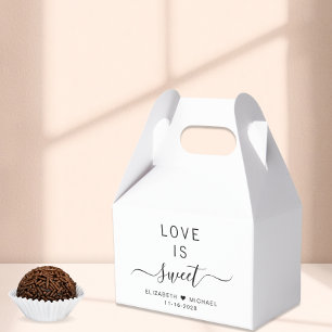 Ballotins Chic Love Is Sweet Mariage