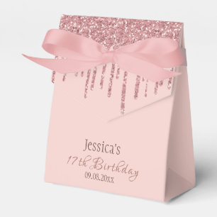 Ballotins Chic Rose de Parties scintillant d'or Monogram