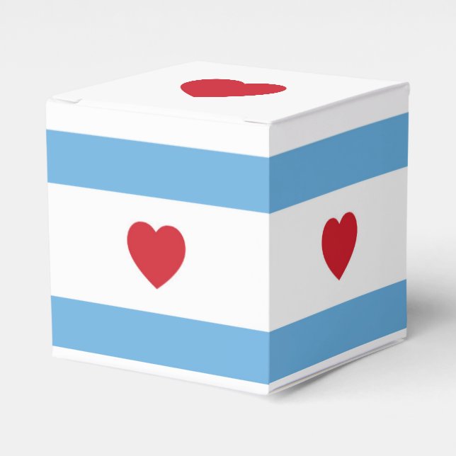Ballotins Chicago Love | Boîte à faveurs (Verso)