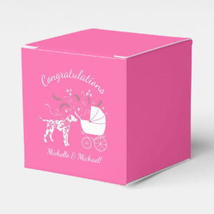 Ballotins Chien chiot Baby shower dalmate