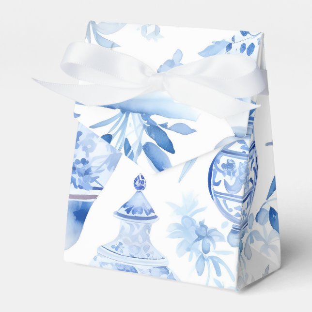 Ballotins Chinoiserie Ballotin bleu (Verso)