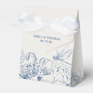 Ballotins Chinoiserie Florale Mariage Favor Boxes