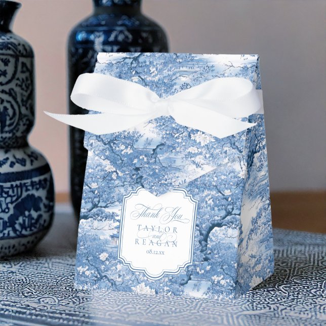 Ballotins Chinoiserie Mariage Merci Motif ID1094 (Créateur téléchargé)