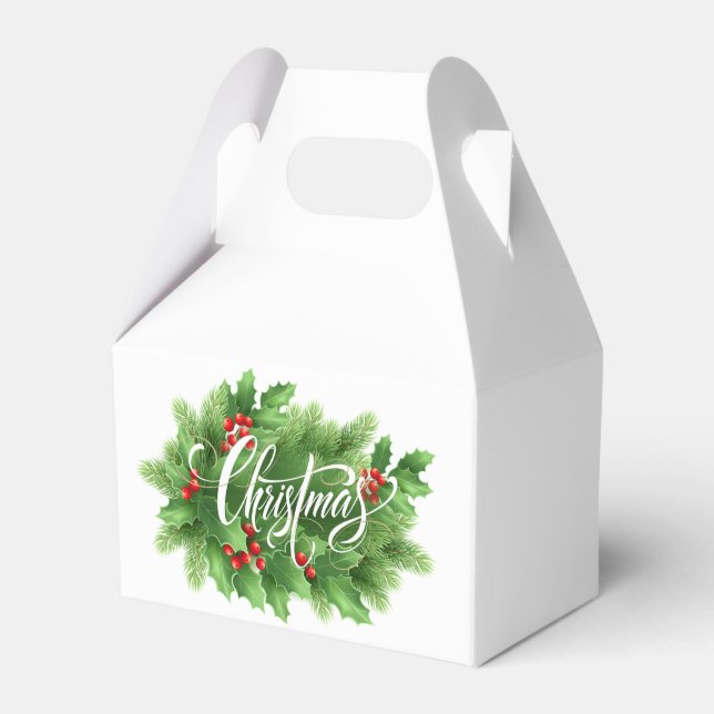Ballotins Christmas Holly Ballotin (Verso)