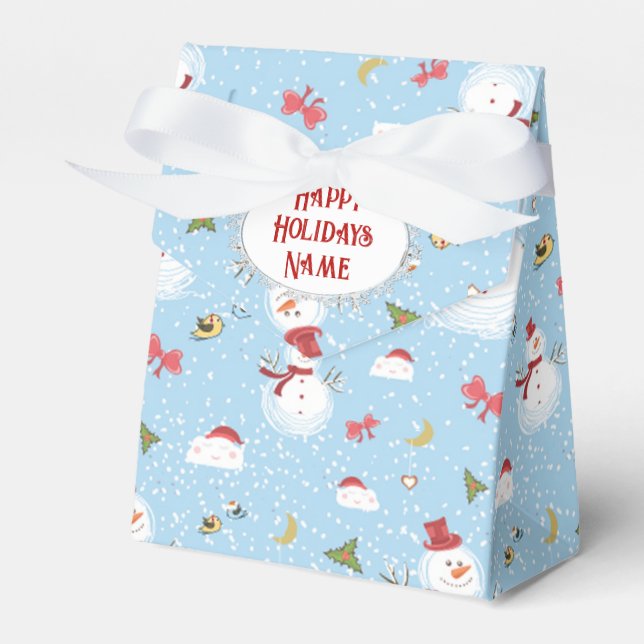 Ballotins Christmas Snowman (Verso)