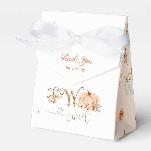 Ballotins Chute douce petit citrouille deux jolies fête d'an (Verso)