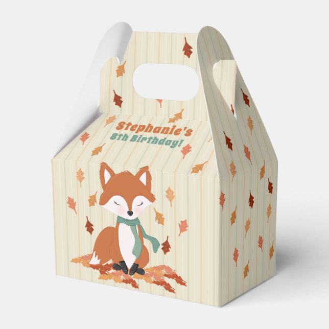 Ballotins Chute Fox Woodland Anniversaire (Arrière)