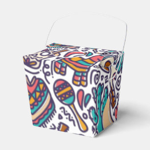 Ballotins Cinco De Mayo Mexicaine Fiesta Motif sans couture