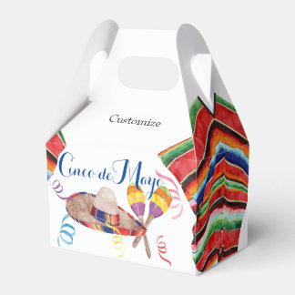 Ballotins Cinco de Mayo Party Favoriser Box