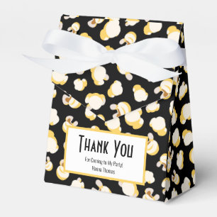 Ballotins Cinéma Popcorn Thème Anniversaire Merci