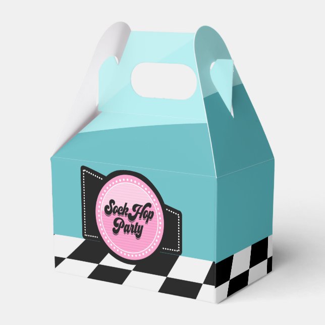 Ballotins Cinquante ans de la jolie Sock Hop (Arrière)