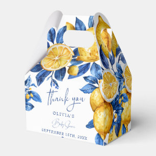 Ballotins Citron   Cadeau de baby shower d'été
