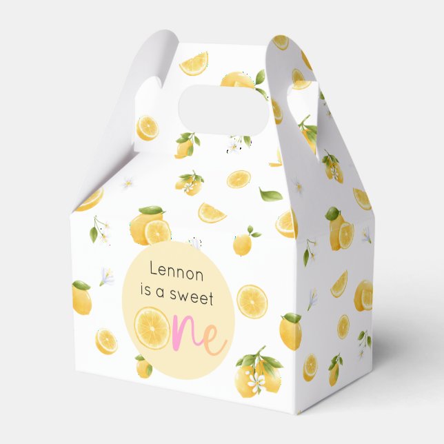 Ballotins Citron sucré un anniversaire (Verso)