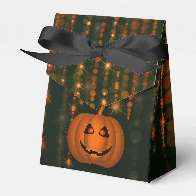 Ballotins Citrouille brillant Halloween String Ballotin (Verso)