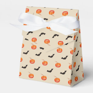 Ballotins Citrouille d'Halloween et chauve-souris noire