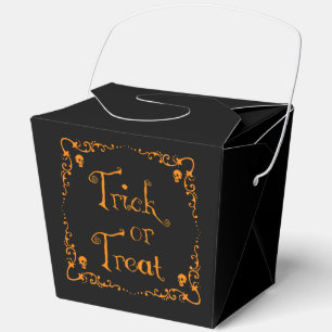Ballotins Citrouille d'Halloween Orange Farce ou Friandise